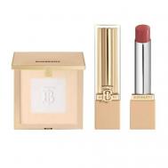 Набор: Пудра Beyond Wear Setting and Refining Powder + Помада Brit Shine Lipstick Burberry