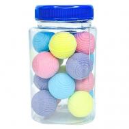 Бомбочки для ванн набор  минишариков в банке ECOBUBBLE