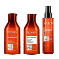 Набор Frizz Dismiss Bundle Instant Deflate Oil Redken