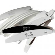 Упаковка выравнивающих пилок-губок для ногтей Beauty World