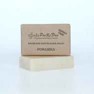 Крымское натуральное твердое мыло "РОМАШКА" заживляющее, против угрей 85 ЛАРОМЕЭКО