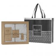 Постельное белье STONEWASH евро с оборкой KARNA