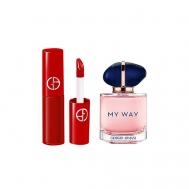 Подарочный набор MY WAY+Жидкая помада Мини Giorgio Armani