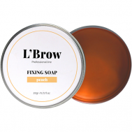 Мыло для бровей Fixing soap (Персик) 20 L`BROW