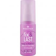 Фиксирующий спрей fix & LAST PERFECT MAKE-UP FIXING SPRAY Essence