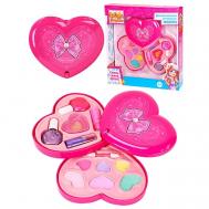 Набор детской декоративной косметики "СЕРДЕЧКО" раскладной ЗВЕЗДА ВЕЧЕРИНКИ