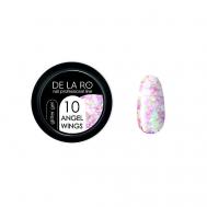 Глиттер гель для ногтей Angel Wings DE LA RO