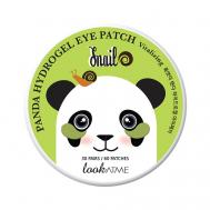 Патчи для глаз гидрогелевые с секретом улитки Panda Hydrogel Eye Patch Snail LOOK AT ME