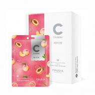 Питательная маска для лица с персиком 20 FRUDIA