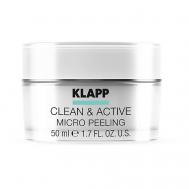 Микропилинг CLEAN&ACTIVE Micro Peeling 50 KLAPP Cosmetics