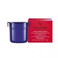 Дневной лифтинг-крем повышающий упругость кожи SPF30 сменный блок Vital Perfection Advanced Day Cream 50 SHISEIDO
