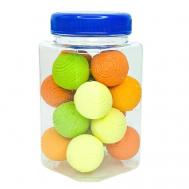 Бомбочки для ванн набор  минишариков в банке ECOBUBBLE
