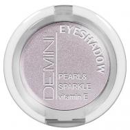 Тени для век PEARL & SPARKLE eye shadow одинарные с витамином Е DEMINI