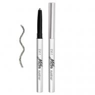 Тени для век, карандаш Glitter eyeliner 2in1 sparkling gray Lavelle Collection