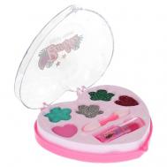 Набор косметики  для девочек Барби: Тени, Тени с блестками, Помада, аппликатор Милая Леди