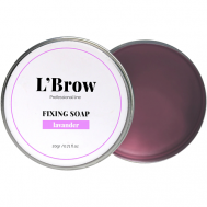 Мыло для бровей Fixing soap (Лаванда) 20 L`BROW