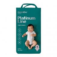 Подгузники на липучках Platinum Line (4-8 кг) 50 шт Marabu