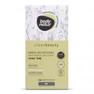 Восковые полоски для депиляции для чувствительной кожи Cleanbeauty Wax Strips Hair Removal Body BODY NATUR