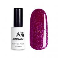 Лаковое покрытие Гель-лак с блестками Fireworks AKINAMI