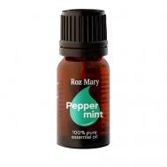 Эфирное масло мяты пречной из натурального сырья при укачивании и головной боли 10 ROZ MARY