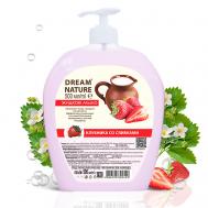 Жидкое мыло "Клубника со сливками" 500 DREAM NATURE