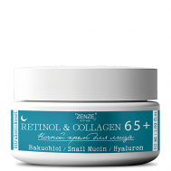 Крем для лица антивозрастной коллаген и ретинол 65+ ночной 50 ZENZE