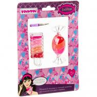 Набор декоративной косметики Eva Moda "Леденец и конфетка с блесками для губ" 4 цвета Bondibon