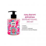YOUNG Гель-йогурт для душа с экстрактами зеленого кофе и какао 300 Selfielab