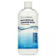 Вода мицеллярная с растительным комплексом Multi Micellar 7 in 1 Cleansing Water 500 Dabo