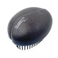 Расческа для волос из натурального молотого кофе компактная Clarette