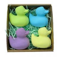 Бомбочки для ванн набор уток с игрушкой LALATULA