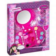 Набор декоративной косметики Eva Moda "Косметичка-круг с зеркальцем" Bondibon