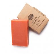 Мыло натуральное ручной работы "КЛУБНИКА СО СЛИВКАМИ" 75 МАГ МАГНИЙ