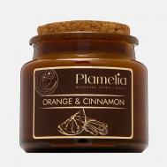 Свеча ароматическая Апельсин и корица 105 PLAMELIA