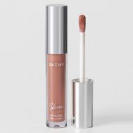 Блеск для губ увлажняющий, прозрачный бежевый нюд SHENY PROFESSIONAL
