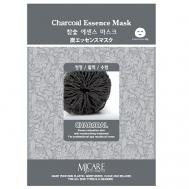 Маска тканевая с древесным углем для лица 23 MJCARE