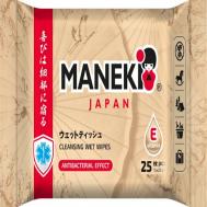 Салфетки влажные KAITEKI с витамином Е Maneki