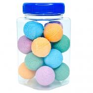 Бомбочки для ванн набор  минишариков в банке ECOBUBBLE