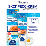 Крем-экспресс для депиляции для чувствительной кожи DEEP DEPIL 100 Floresan