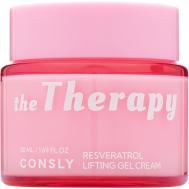 Гель-крем с лифтинг-эффектом и ресвератролом The Therapy Resveratrol Lifting Gel Cream 50 Consly