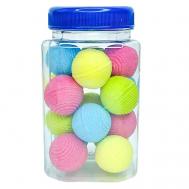 Бомбочки для ванн набор  минишариков в банке ECOBUBBLE