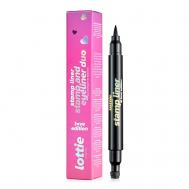 Двойная стойкая подводка для глаз Stamp Liner Duo Love Edition LOTTIE LONDON
