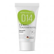 Зубная паста D14 Herbal Toothpaste 20 #DENTAGLANZ