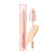 Стойкий матовый консилер для лица PINK FLASH