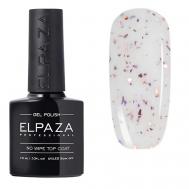 Топ без липкого слоя Top No Wipe Flakes с разноцветными хлопьями 10 ELPAZA PROFESSIONAL