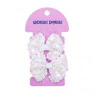 Резинки для волос детские "Перламутровые бантики" MORIKI DORIKI