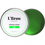 Мыло для бровей Fixing soap (Лайм) 20 L`BROW