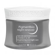 Осветляющий и обновляющий ночной крем Pigmentbio 50 Bioderma