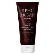 Маска для глубокого восстановления сухих и поврежденных волос с маслом арганы холодного отжима Deep Conditioning Hair Mask 200 Rated Green