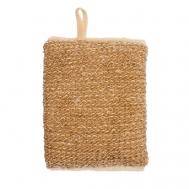 Мочалка брикет из конопли с хлопком VIVAL BEAUTY